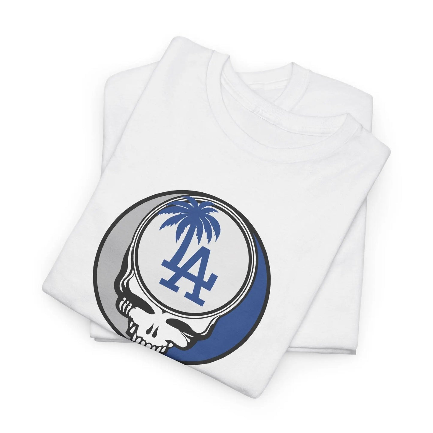 Los Angeles Dodgers Steal Your Face Baseball T-Shirt Grateful Dead