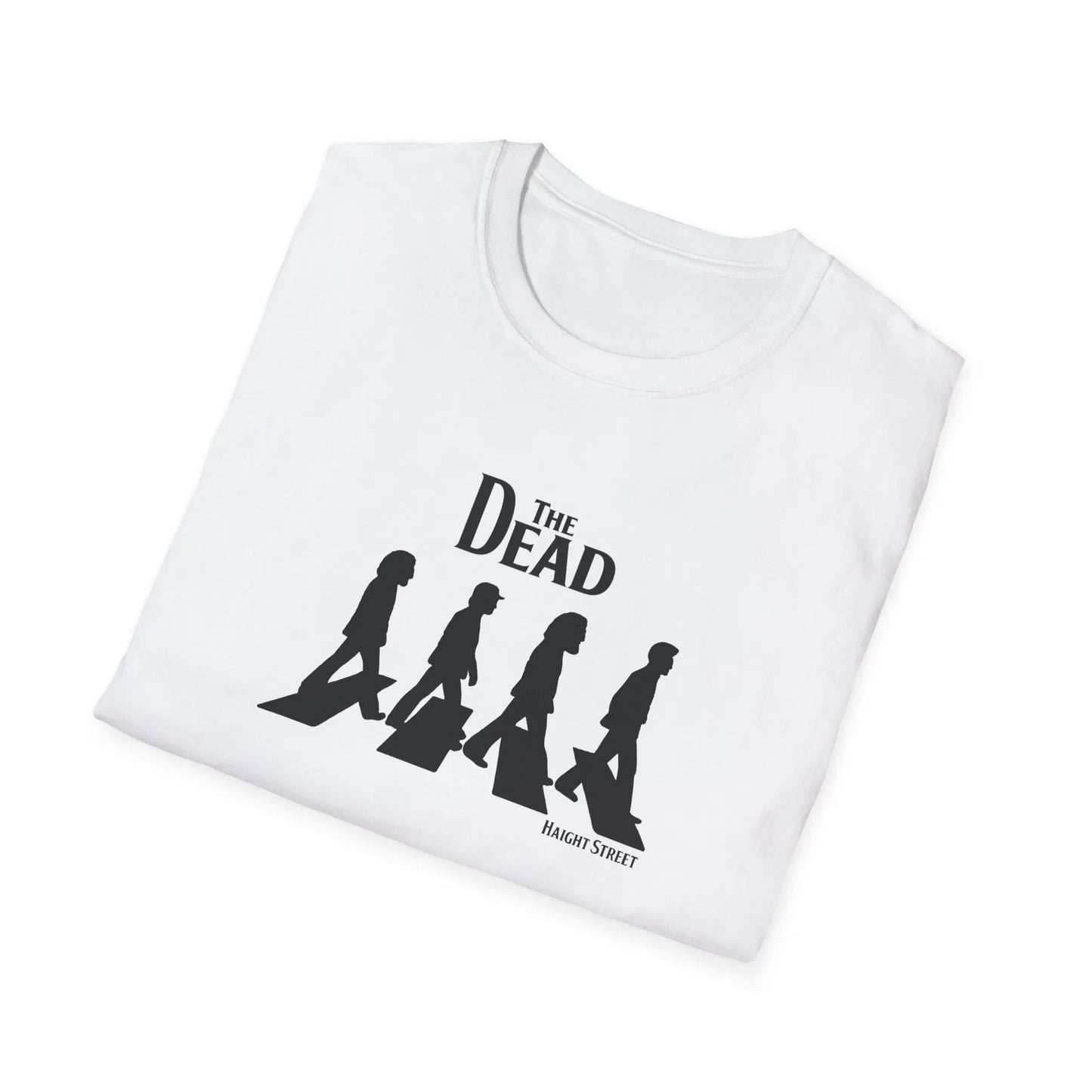 Jerry Road Haight Street Crosswalk Silhouettes T-Shirt