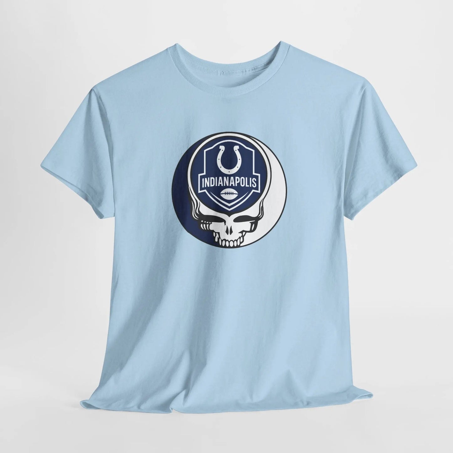 Indianapolis Colts Horseshoe Grateful Dead Steal Your Face T-Shirt NFL