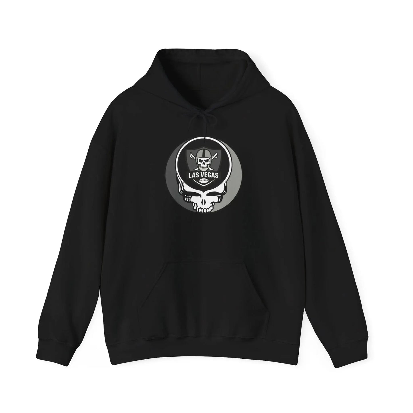 Las Vegas Raiders Stealie Hooded Sweatshirt NFL Grateful Dead The Gridiron Collection