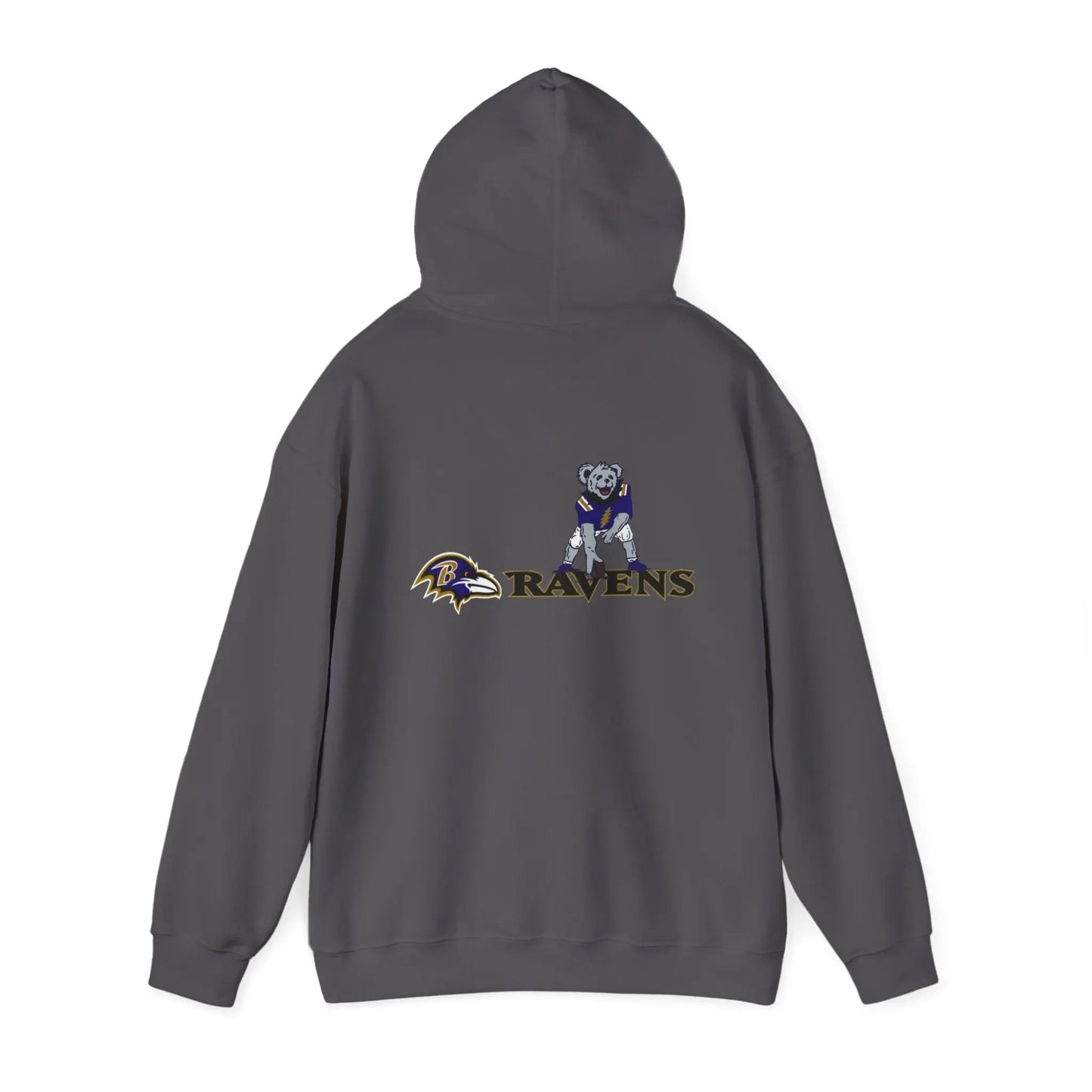 Baltimore Ravens Dancing Bear Unisex Hoodie Two-Sided The Gridiron Collection