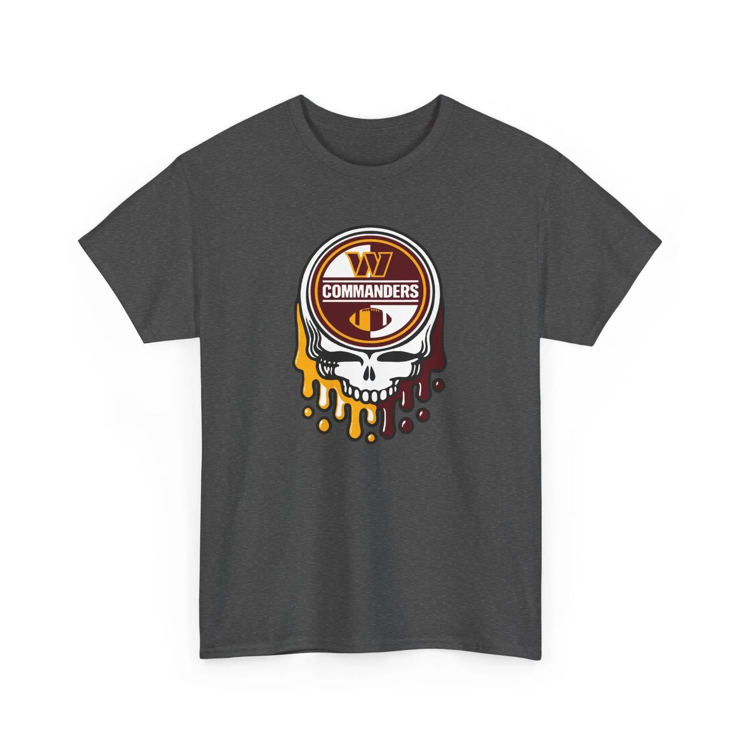Washington Commanders Grateful Dead Steal Your Face T-Shirt The Gridiron Collection