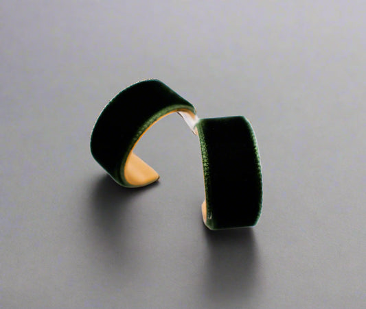 Velvet Statement Luxury Velvet Elegance Earrings Le Reussi