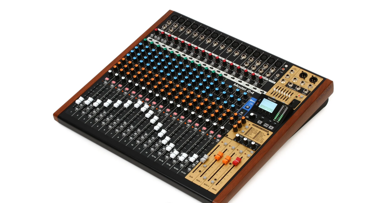 TASCAM 24-channel Analog Recording Console Model 24
