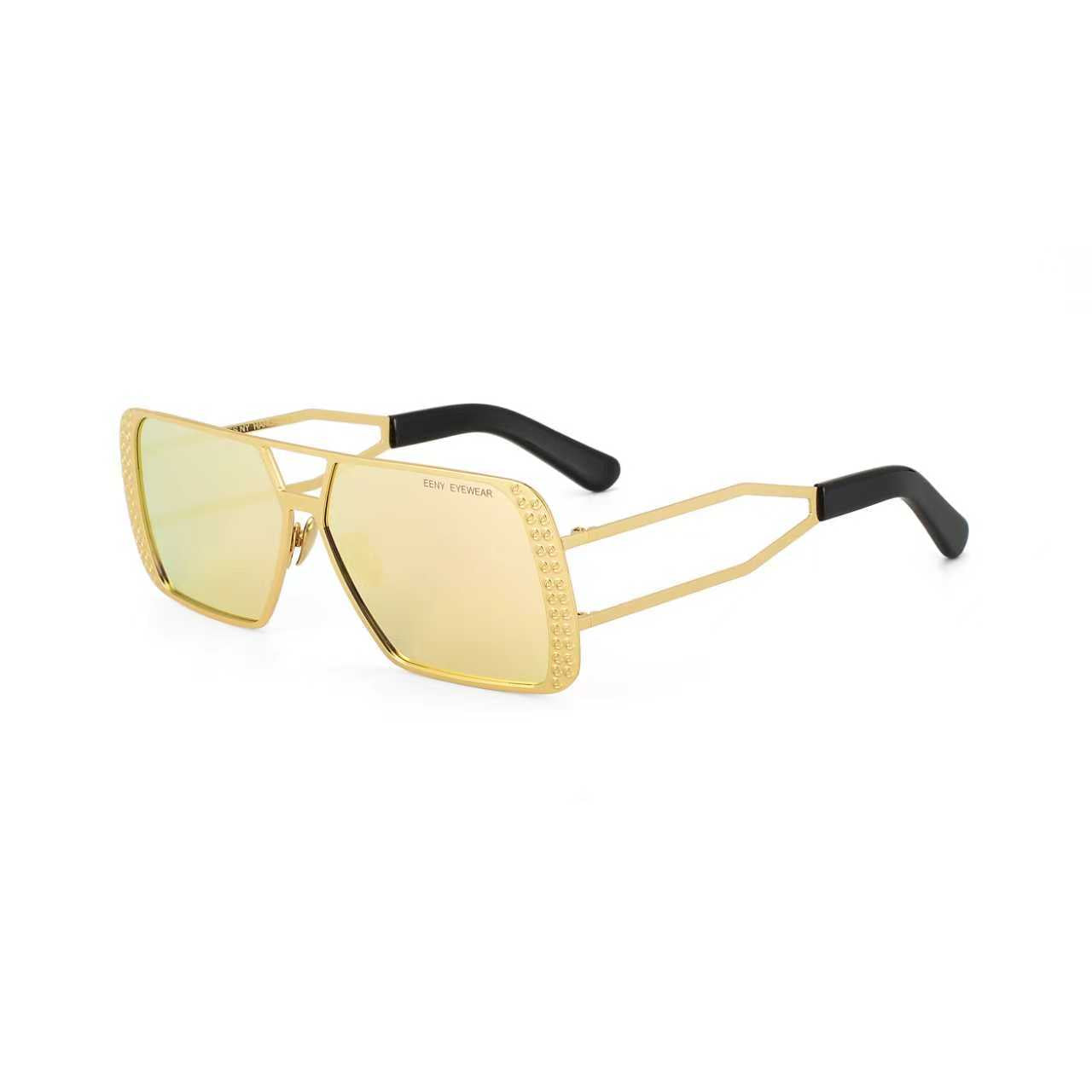 24k Gold Plated Aviator Sunglasses ROYALE EXCLUSIVE EYES. INC