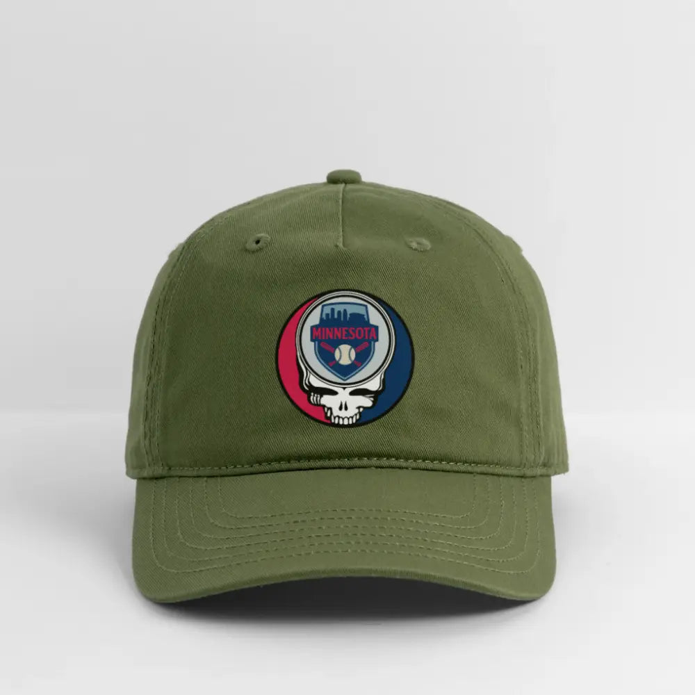 Minnesota Baseball Edition Grateful Dead Stealie Dad Hat The Ballpark Collection