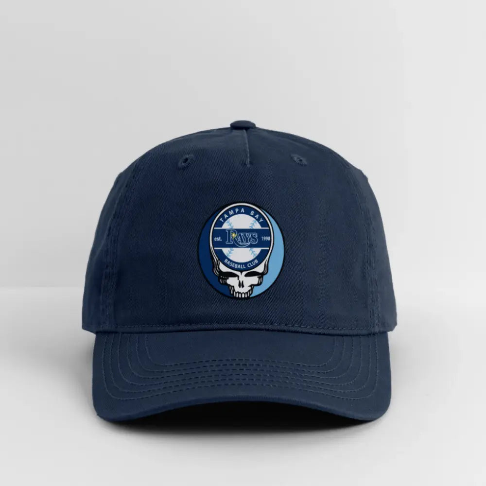 Grateful Dead Stealie Dad Hat Tampa Bay Baseball Edition The Ballpark Collection
