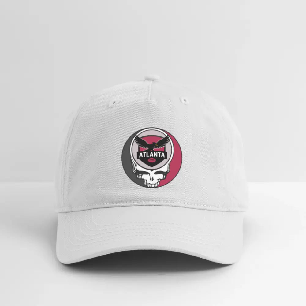 Atlanta Grateful Dead Stealie Dad Hat DTF-Printed Cotton Twill