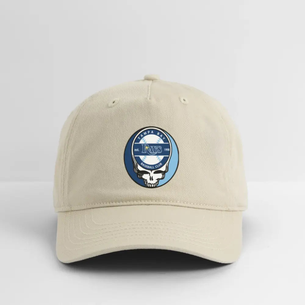 Grateful Dead Stealie Dad Hat Tampa Bay Baseball Edition The Ballpark Collection