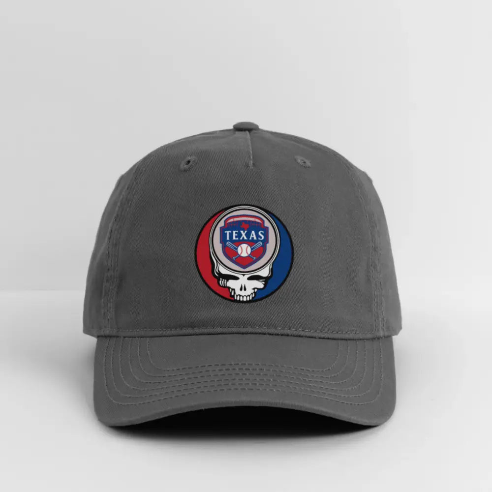 Texas Baseball Edition Baseball Dad Hat Grateful Dead Stealie
