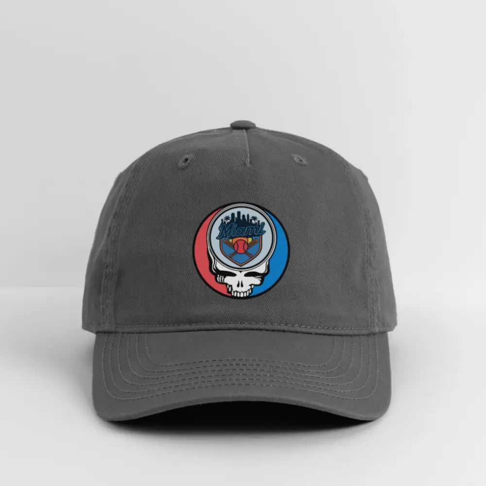 Miami Baseball Edition Stealie Dad Hat The Ballpark Collection