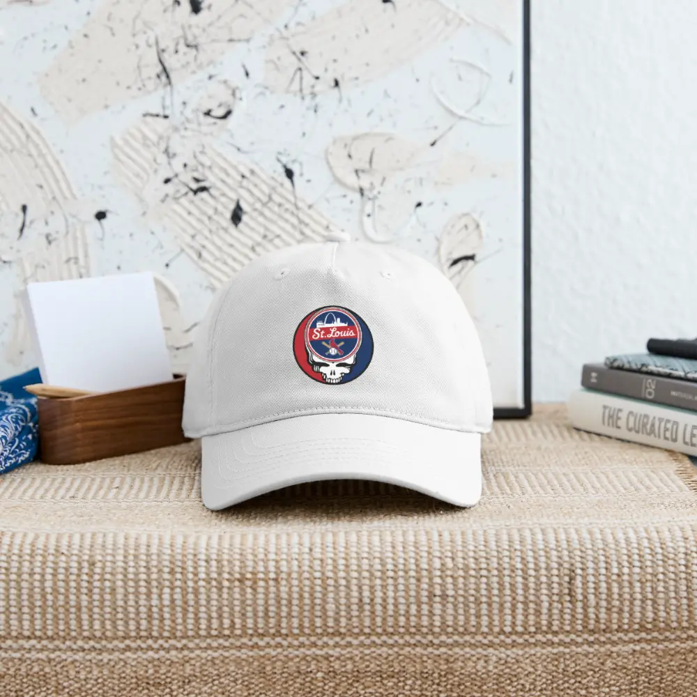 St. Louis Baseball Edition Grateful Dead Stealie Dad Hat The Ballpark Collection