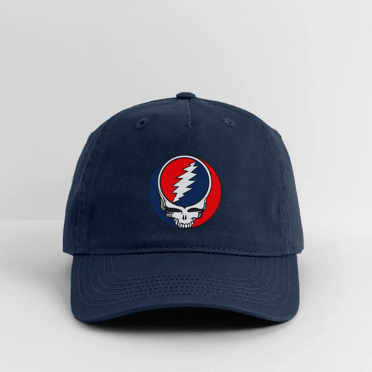Grateful Dead Stealie Classic Dad Hat 100% Cotton The Ballpark Collection
