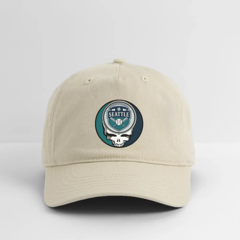 Baseball Seattle Grateful Dead Stealie Dad Hat The Ballpark Collection