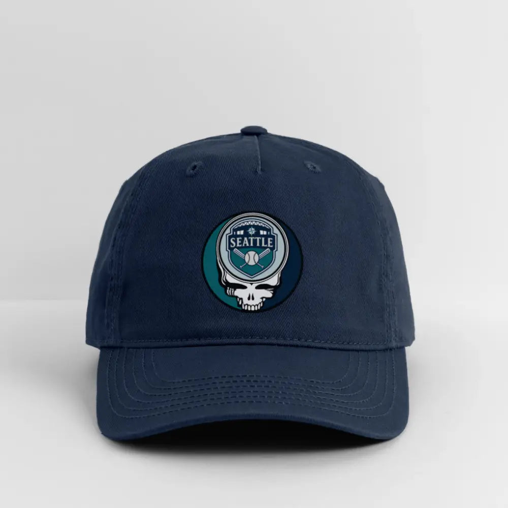 Baseball Seattle Grateful Dead Stealie Dad Hat The Ballpark Collection