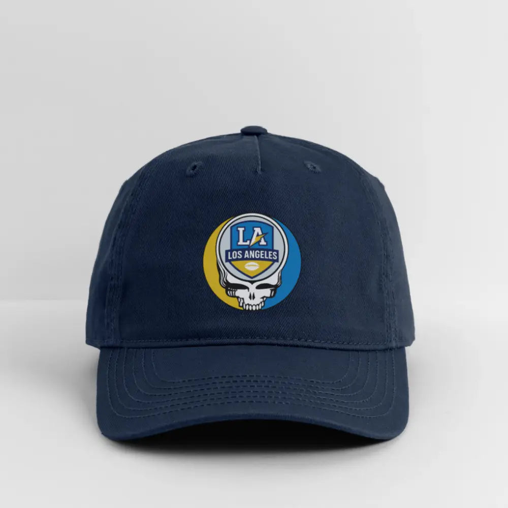 Los Angeles Chargers Stealie Grateful Dead Stealie Dad Hat Cotton Twill