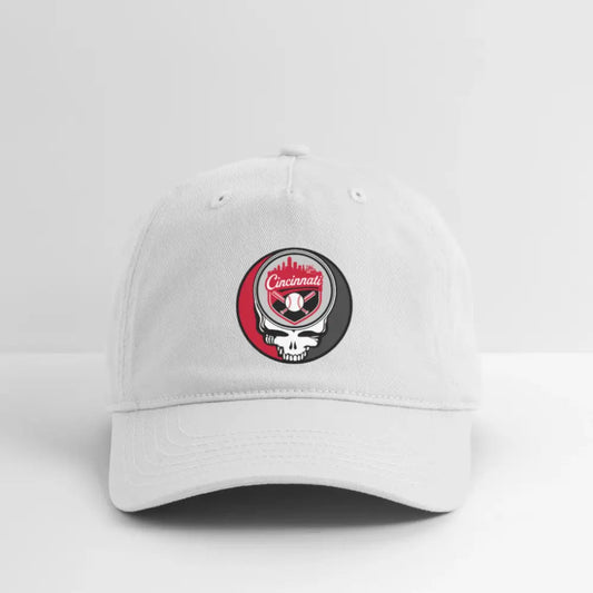 Grateful Dead Stealie Dad Hat Cotton Twill Baseball Hat The Ballpark Collection Cincinnati