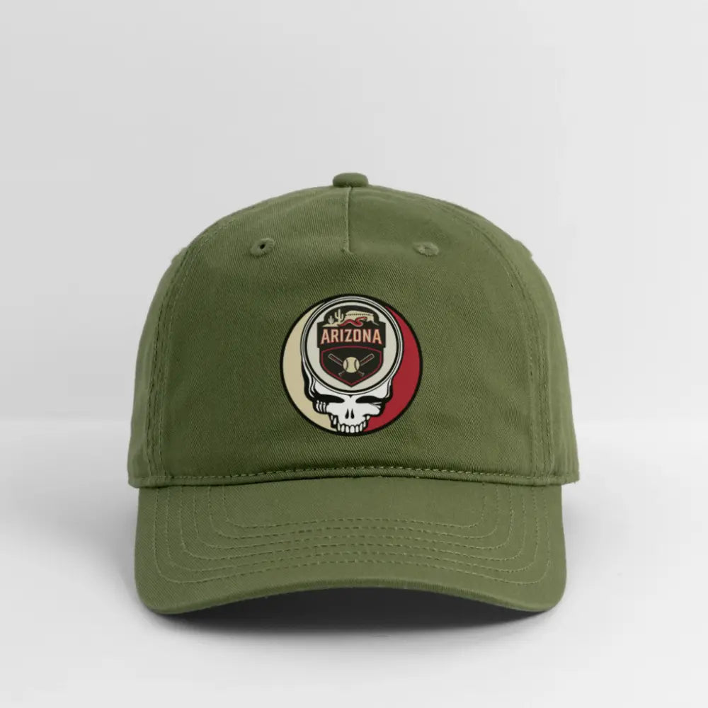 Grateful Dead Stealie Adjustable Dad Hat 100% Cotton Baseball Cap