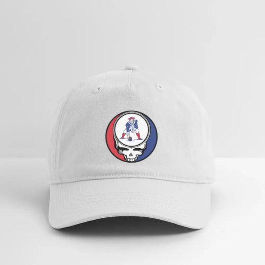 Retro Pat Patriot Grateful Dead Stealie Dad Hat Cotton The Gridiron Collection