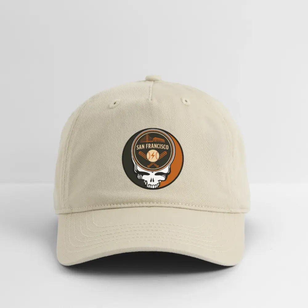 San Francisco Baseball Edition Grateful Dead Stealie Dad Hat The Ballpark Collection