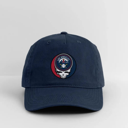 Grateful Dead Stealie Dad Hat Los Angeles Baseball Edition The Ballpark Collection