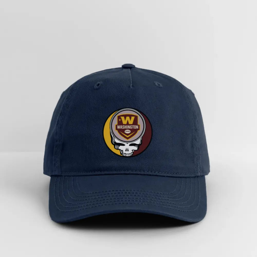 Grateful Dead Stealie Washington Commanders Dad Hat The Gridiron Collection