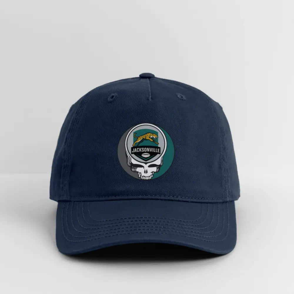 Greedy Dead Stealie Dad Hat Jacksonville Jaguars Gridiron Collection