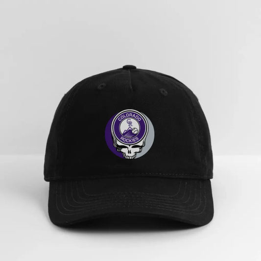 Grateful Dead Stealie Dad Hat Colorado Baseball Edition The Ballpark Collection