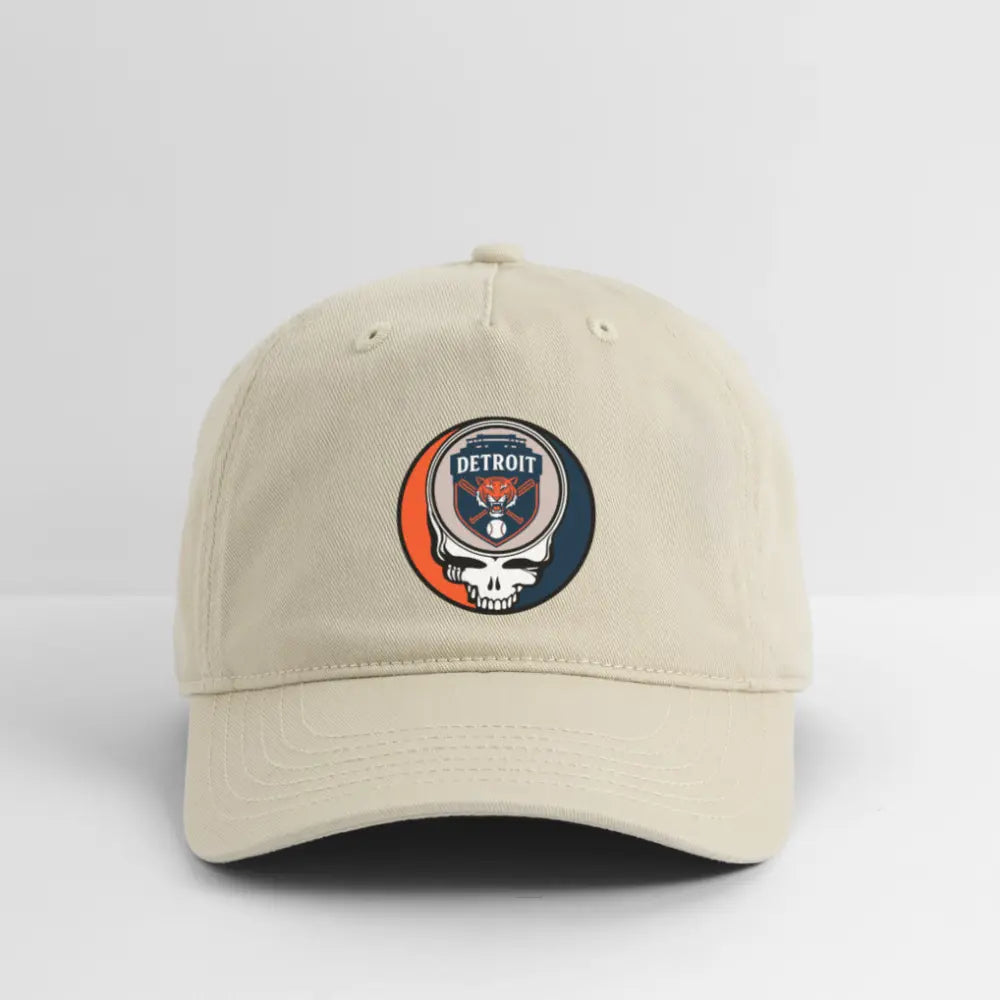 Grateful Dead Stealie Dad Hat Detroit Baseball Edition The Ballpark Collection