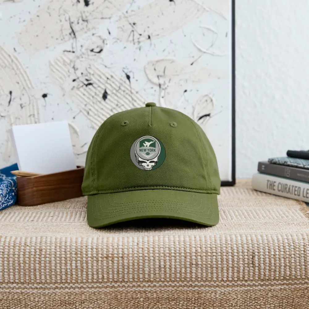 Gridiron Collection New York Jets Grateful Dead Stealie Dad Hat