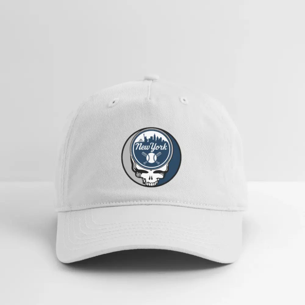 Grateful Dead Stealie Dad Hat New York Baseball Edition The Ballpark Collection