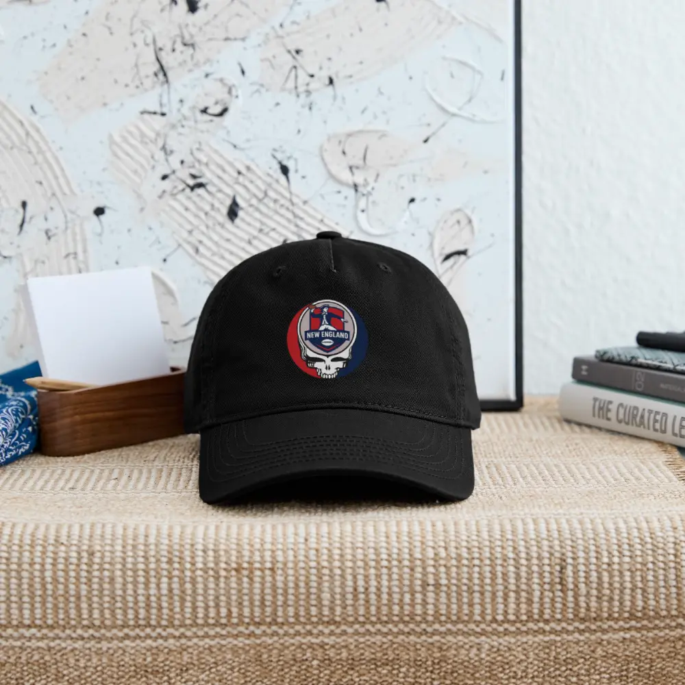 Grateful Dead Stealie Dad Hat Cotton Twill Baseball Cap The Gridiron Collection