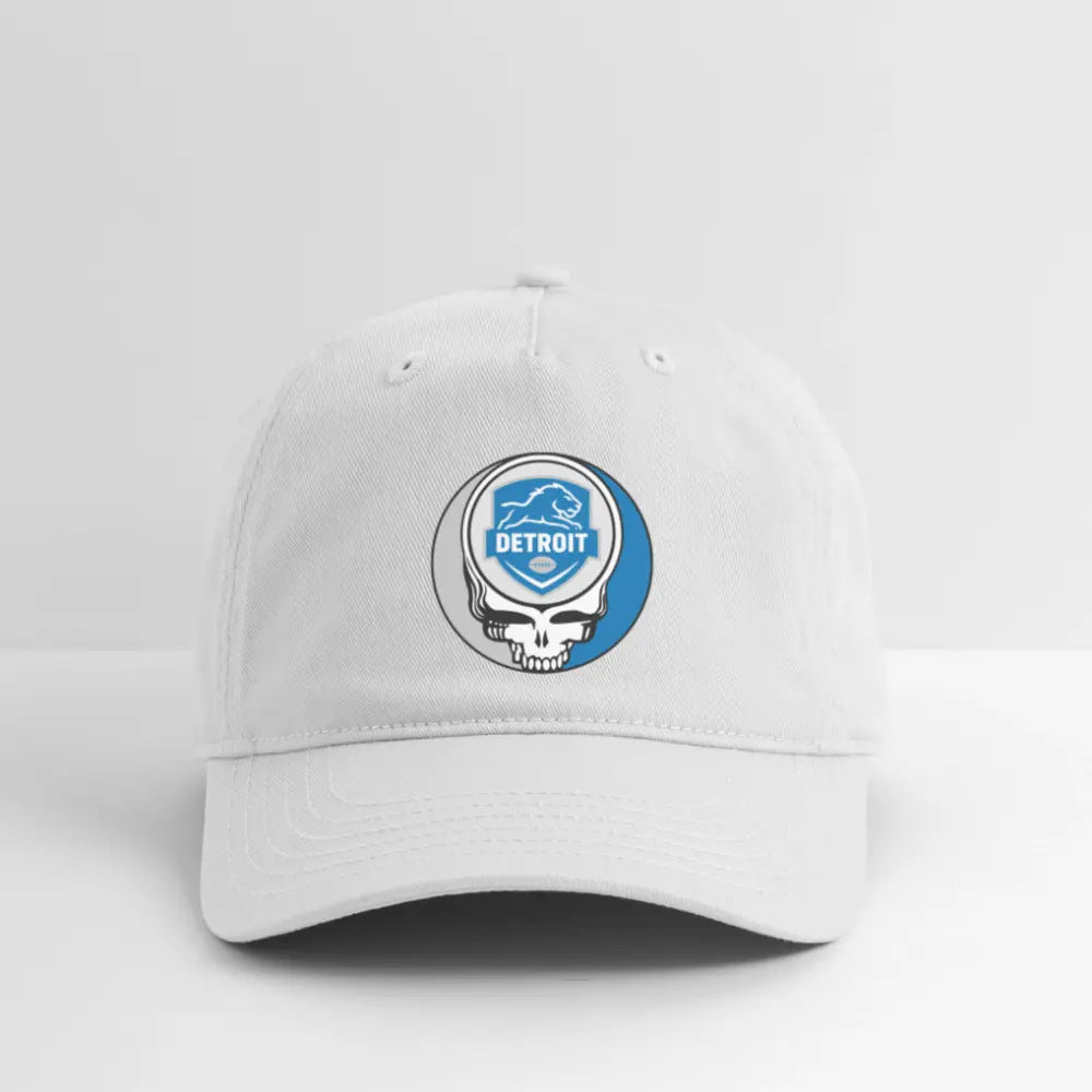 Grateful Dead Stealie Dad Hat DTF-Printed Baseball Cap Detroit Lions The Gridiron Collection