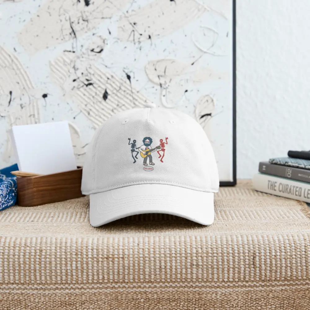 Grateful Dead Stealie Dad Hat 100% Cotton Twill Life is dead. Jammin' Jerry