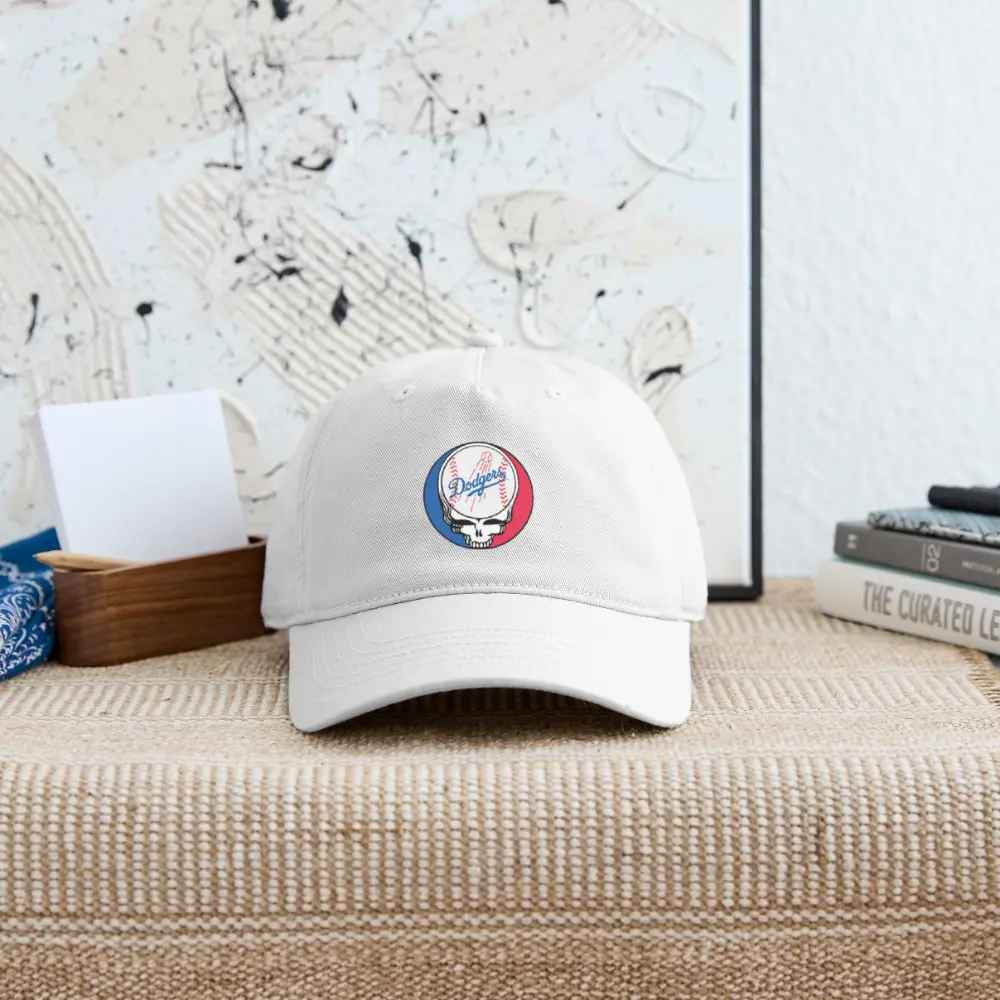 Grateful Dead Stealie Dad Hat 100% Cotton Baseball Cap Los Angeles Baseball Edition
