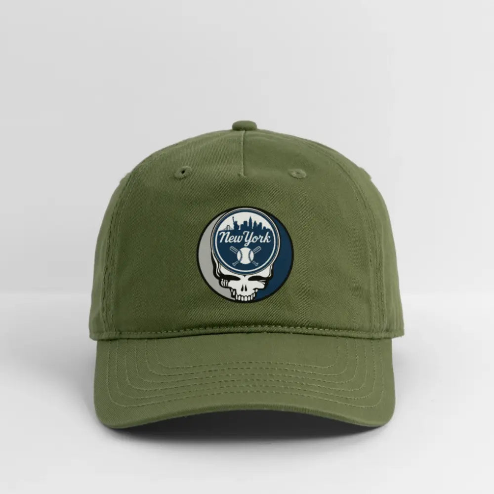 Grateful Dead Stealie Dad Hat New York Baseball Edition The Ballpark Collection