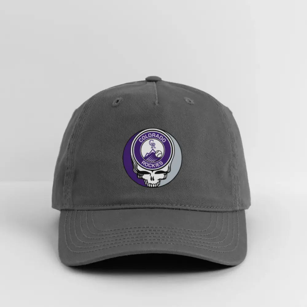 Grateful Dead Stealie Dad Hat Colorado Baseball Edition The Ballpark Collection