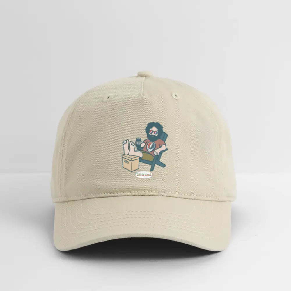 Grateful Dead Stealie Dad Hat Cotton Twill Baseball Cap Jerry's Chillin'