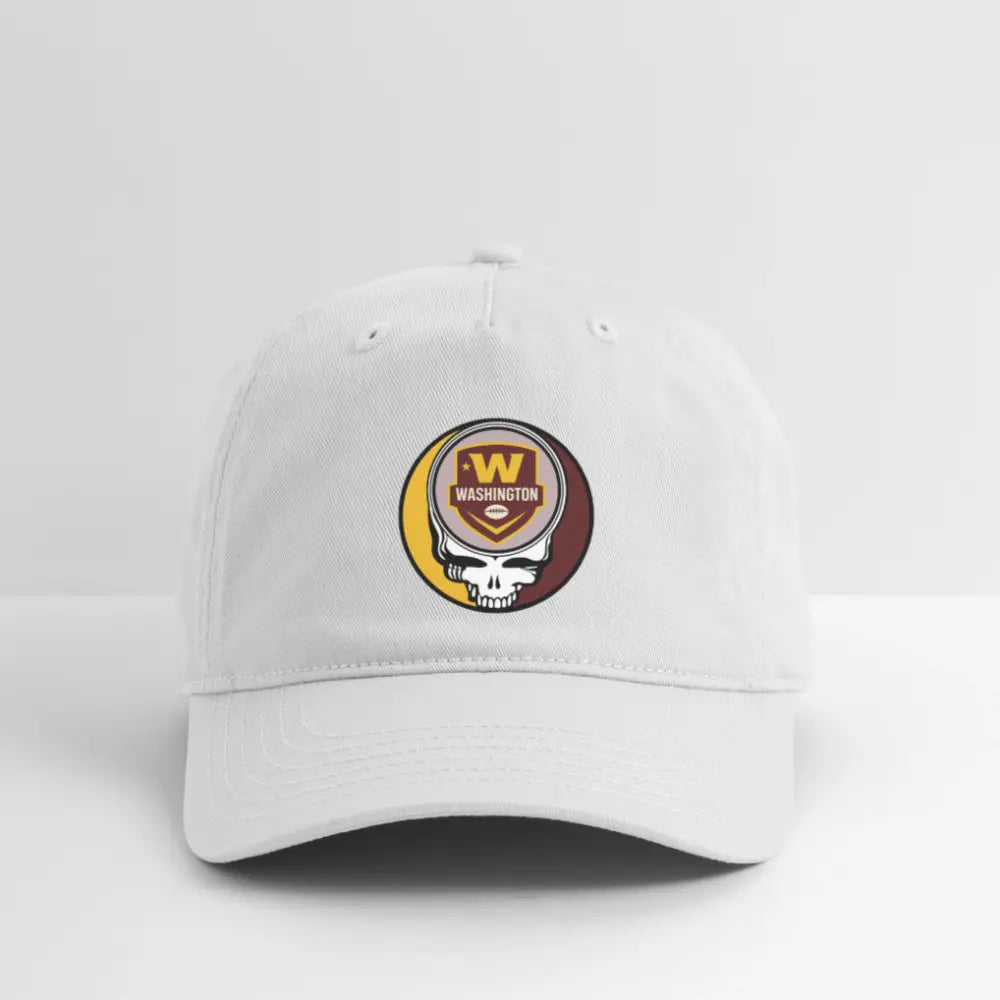 Grateful Dead Stealie Washington Commanders Dad Hat The Gridiron Collection