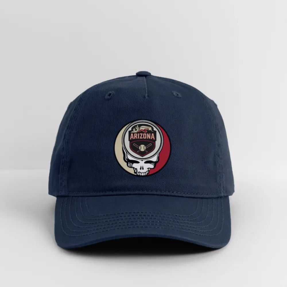 Grateful Dead Stealie Adjustable Dad Hat 100% Cotton Baseball Cap