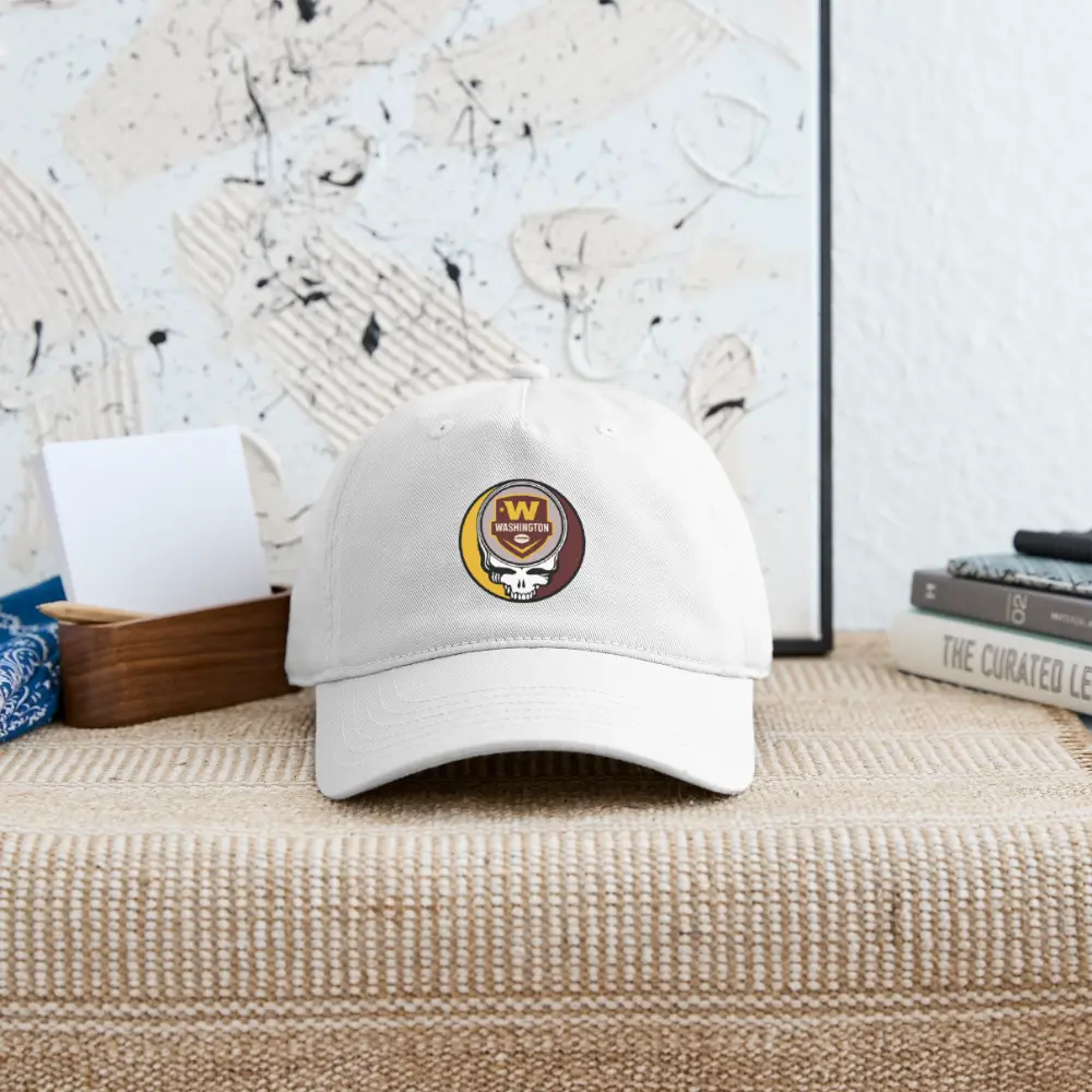 Grateful Dead Stealie Washington Commanders Dad Hat The Gridiron Collection