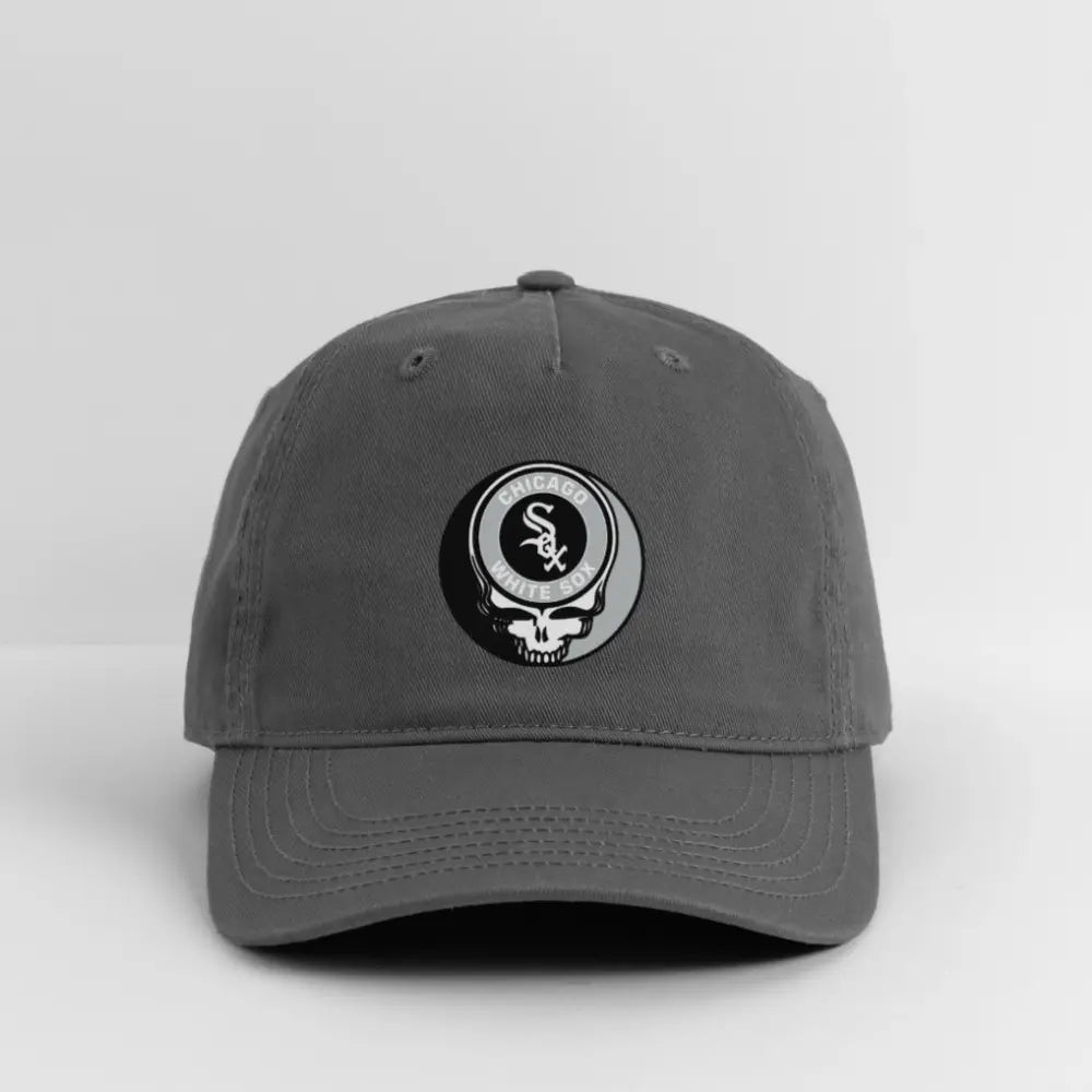 Grateful Dead Stealie Dad Hat Chicago Baseball Edition The Ballpark Collection