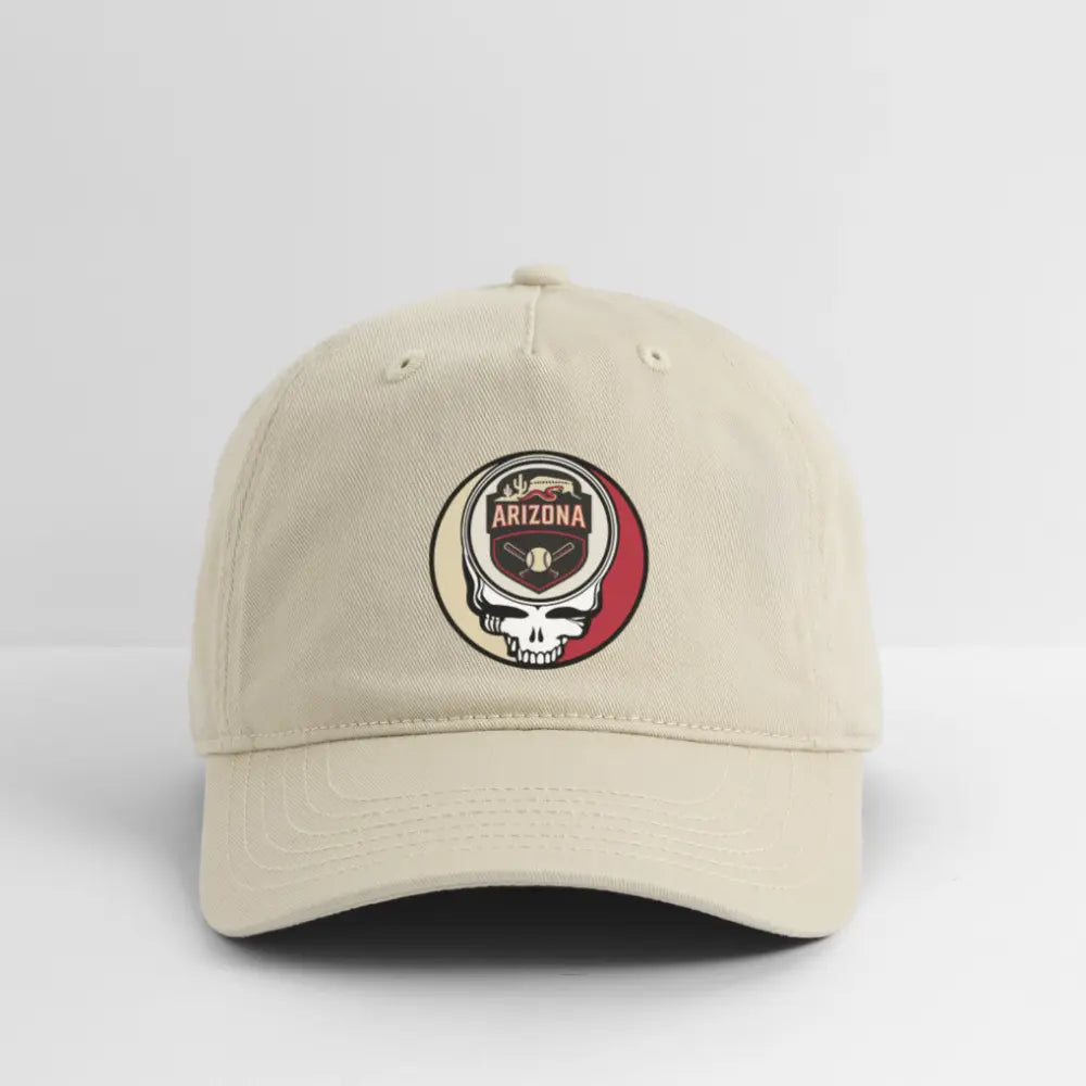 Grateful Dead Stealie Adjustable Dad Hat 100% Cotton Baseball Cap