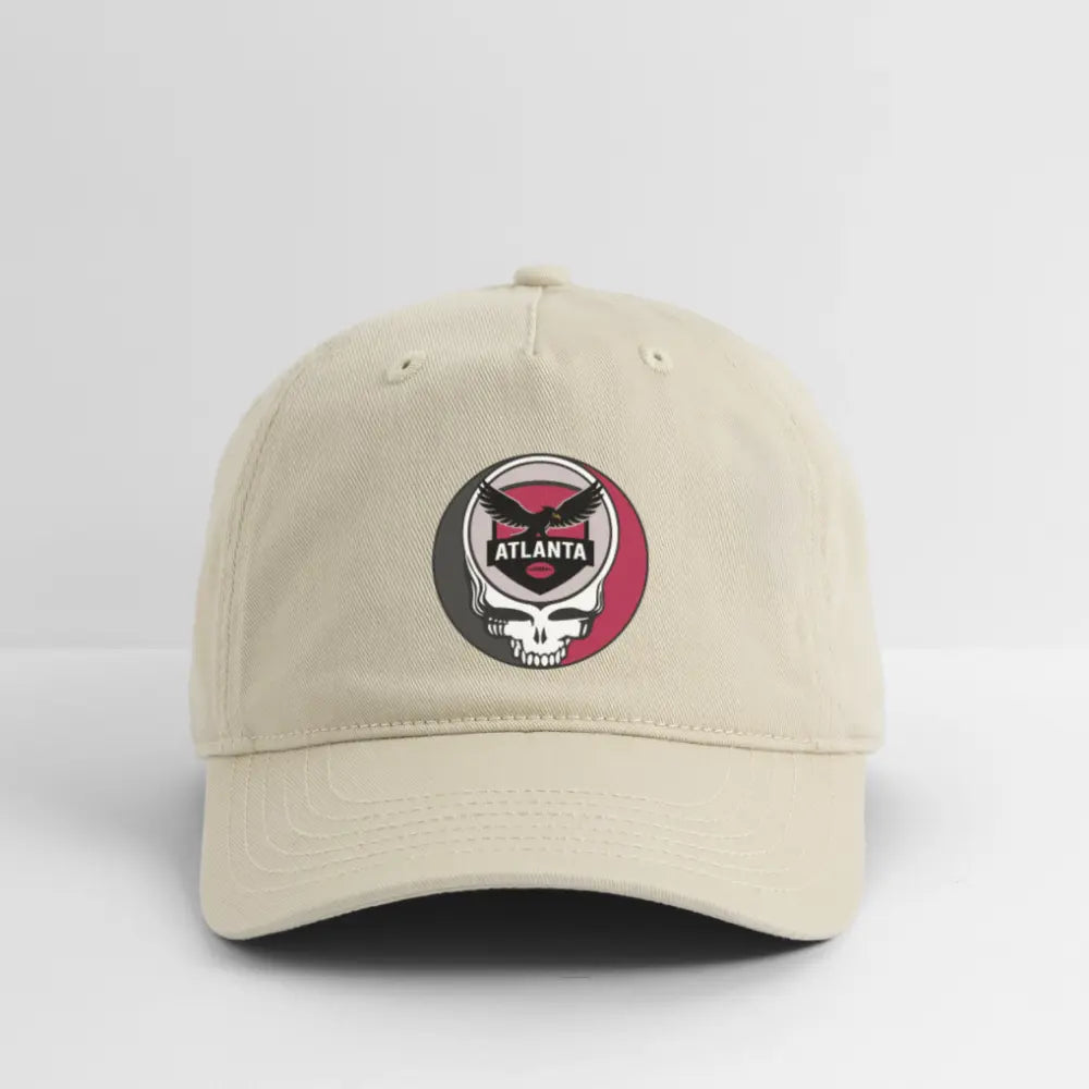 Atlanta Grateful Dead Stealie Dad Hat DTF-Printed Cotton Twill