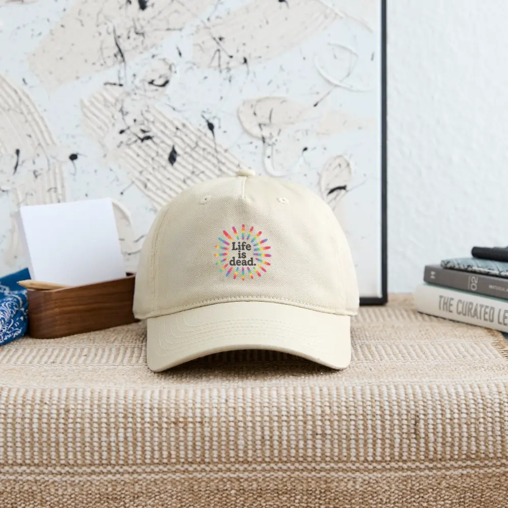 TieDye Sunburst Key Attribute Dad Hat Grateful Dead