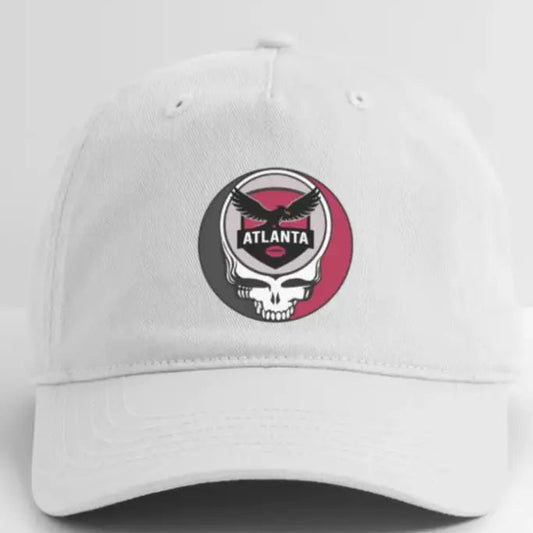 Atlanta Grateful Dead Stealie Dad Hat DTF-Printed Cotton Twill