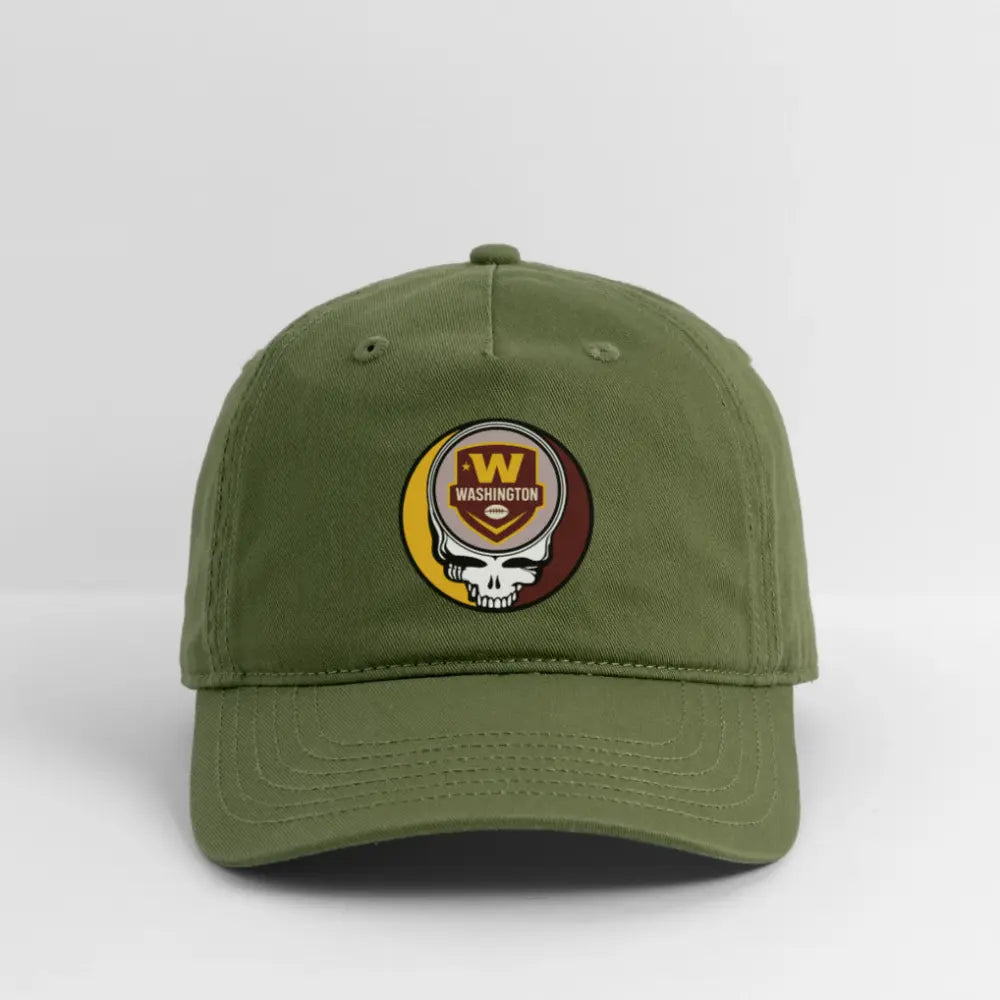 Grateful Dead Stealie Washington Commanders Dad Hat The Gridiron Collection