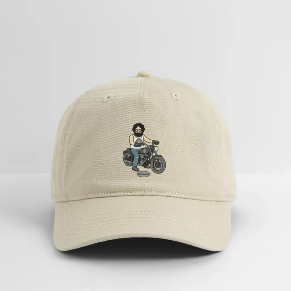 Grateful Dead Stealie Dad Hat 100% Cotton Twill Jerry's Hog
