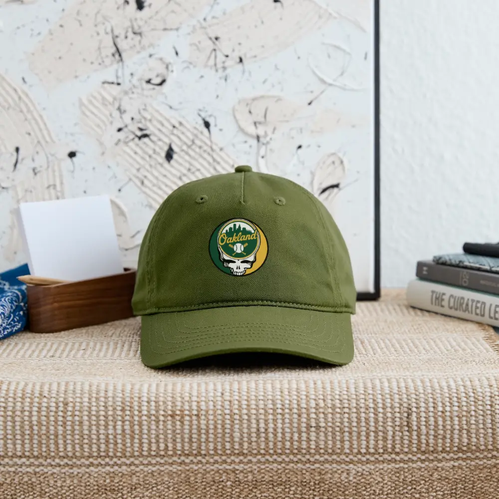 Grateful Dead Stealie Dad Hat Heavy Brushed Cotton Twill Baseball Cap