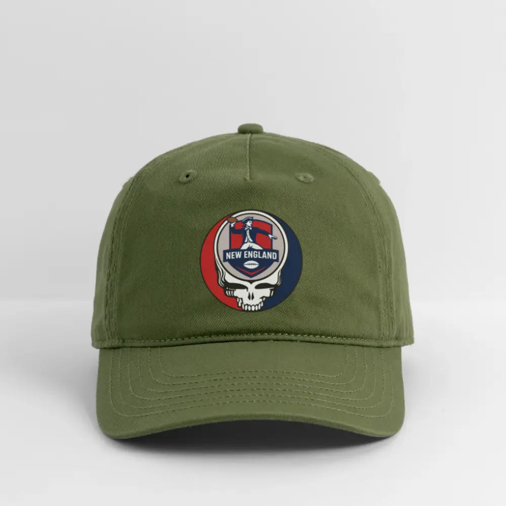Grateful Dead Stealie Dad Hat Cotton Twill Baseball Cap The Gridiron Collection